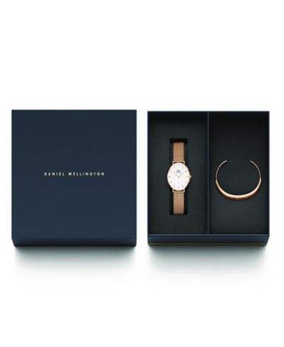 Daniel Wellington наручные часы Women's Analog Rose Gold-Tone Stainless Steel, 32mm, набор