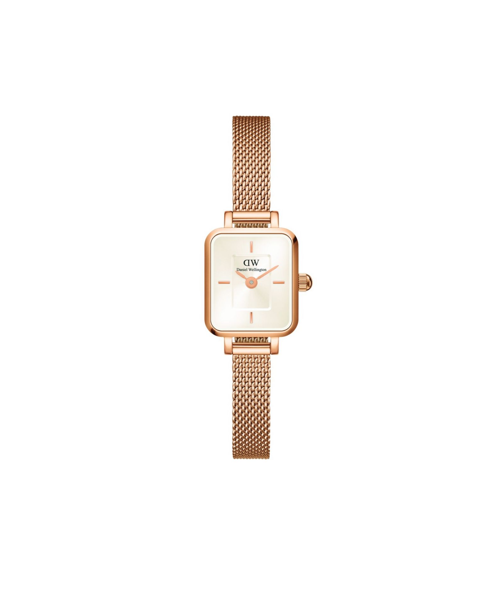 Daniel Wellington Женский аналоговый набор часов из нержавеющей стали в цвете Rose Gold, 18mm