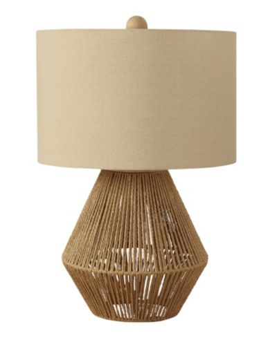 Настольная лампа Monarch Specialties Lighting, 22" linen