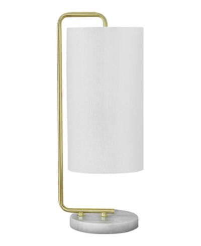 Monarch Specialties Lighting мраморная настольная лампа 20"