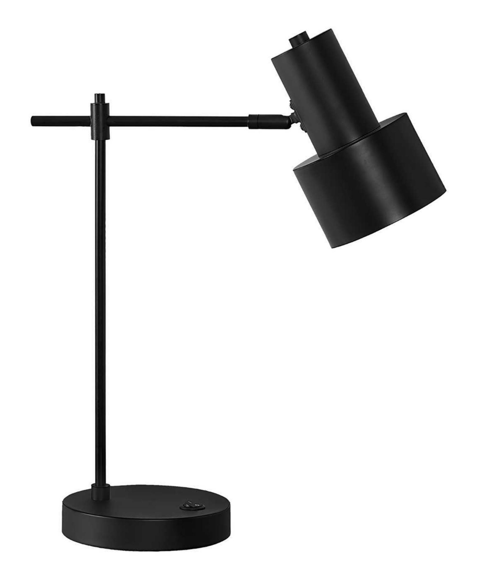 Настольная металлическая лампа Monarch Specialties Lighting 21"