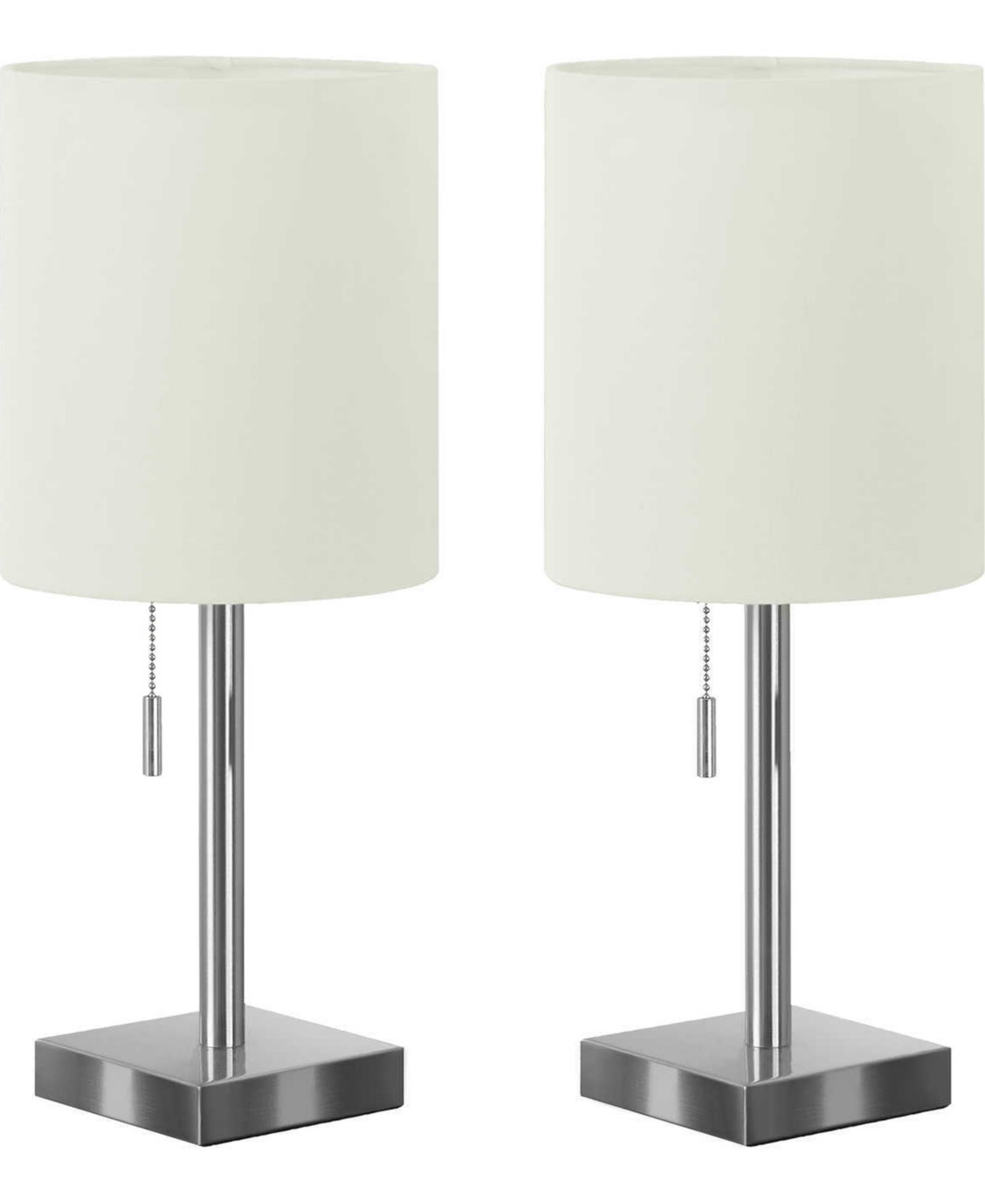 Monarch Specialties Lighting 2-Pc. Metal Table Lamp