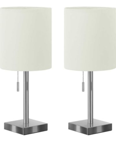 Металлическая настольная лампа Monarch Specialties Lighting, набор из 2 шт.
