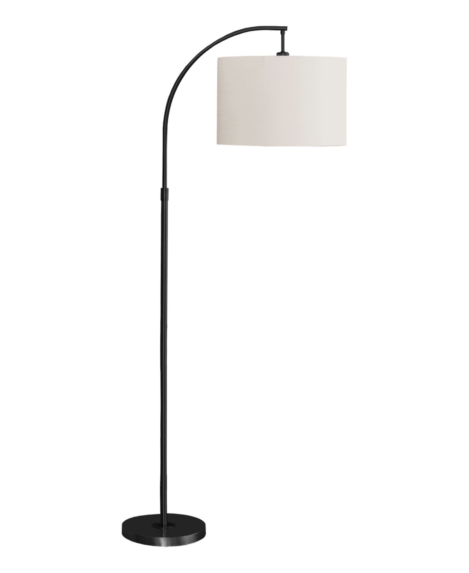 Напольная металлическая дуговая лампа Monarch Specialties Lighting 65"
