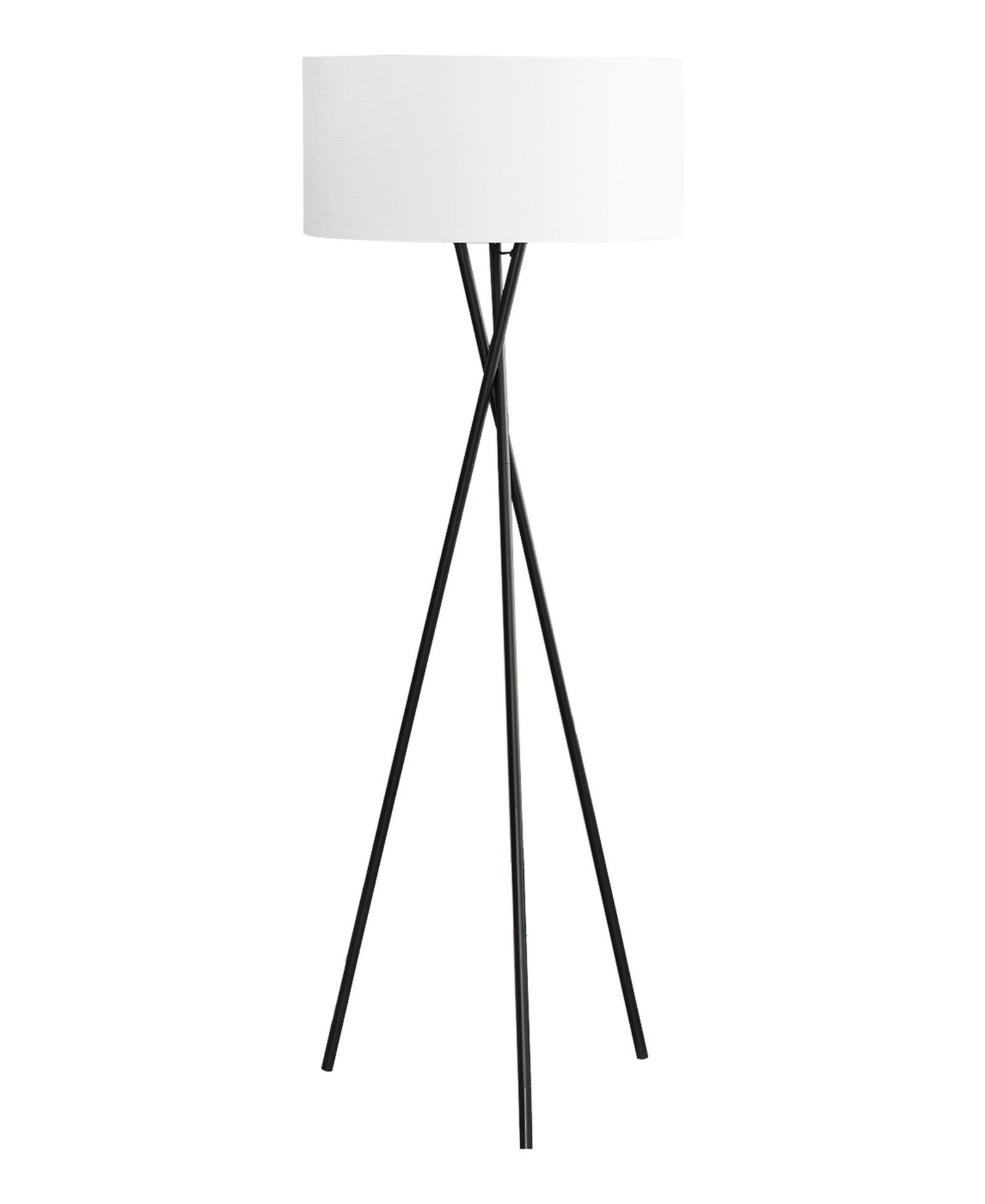 Monarch Specialties Lighting 62" Metal Tripod Floor Lamp