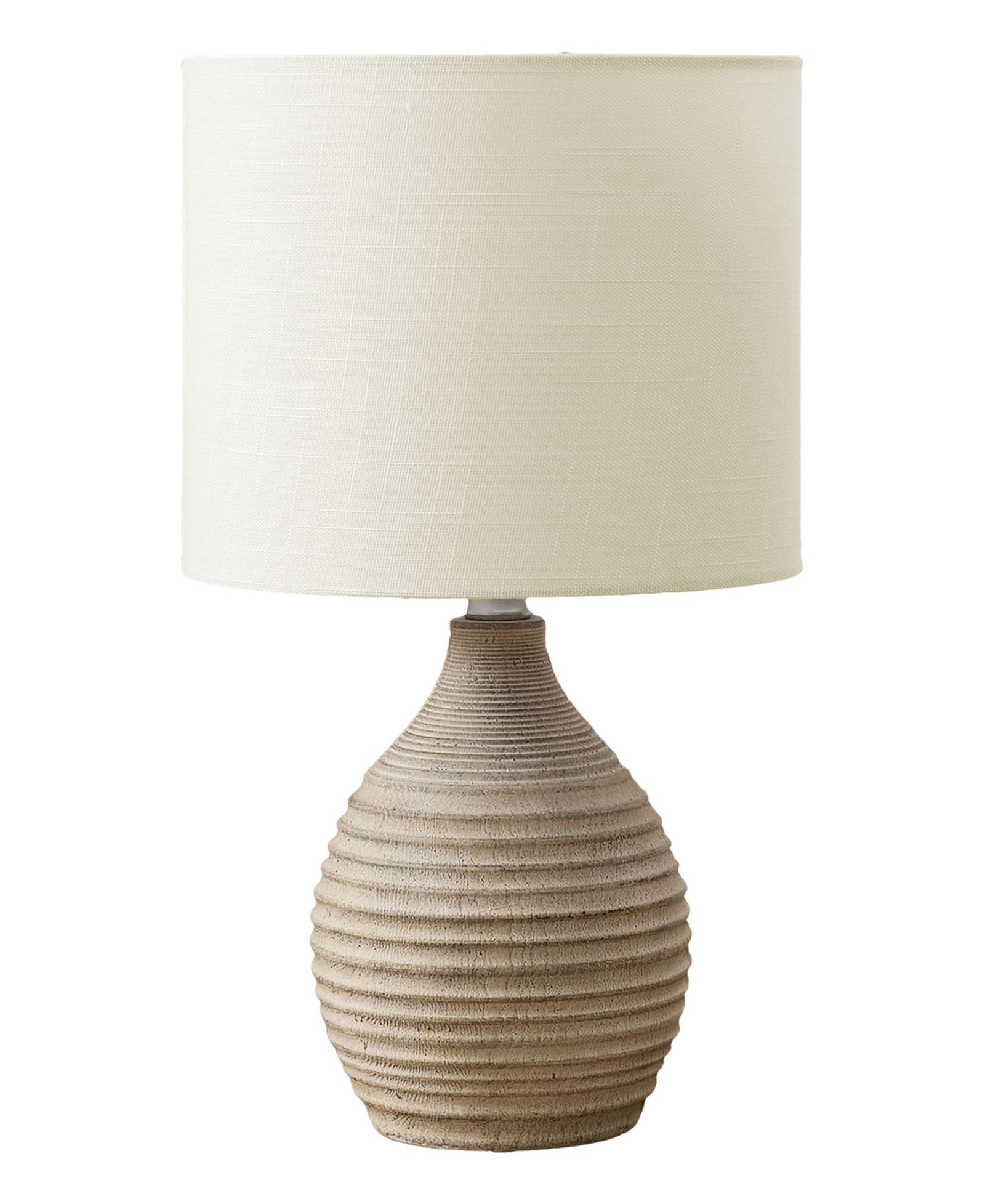 Настольная лампа Monarch Specialties Lighting, пластик, 17"