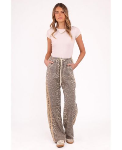 Petal and Pup Women's Fletcher Denim Racer Pants