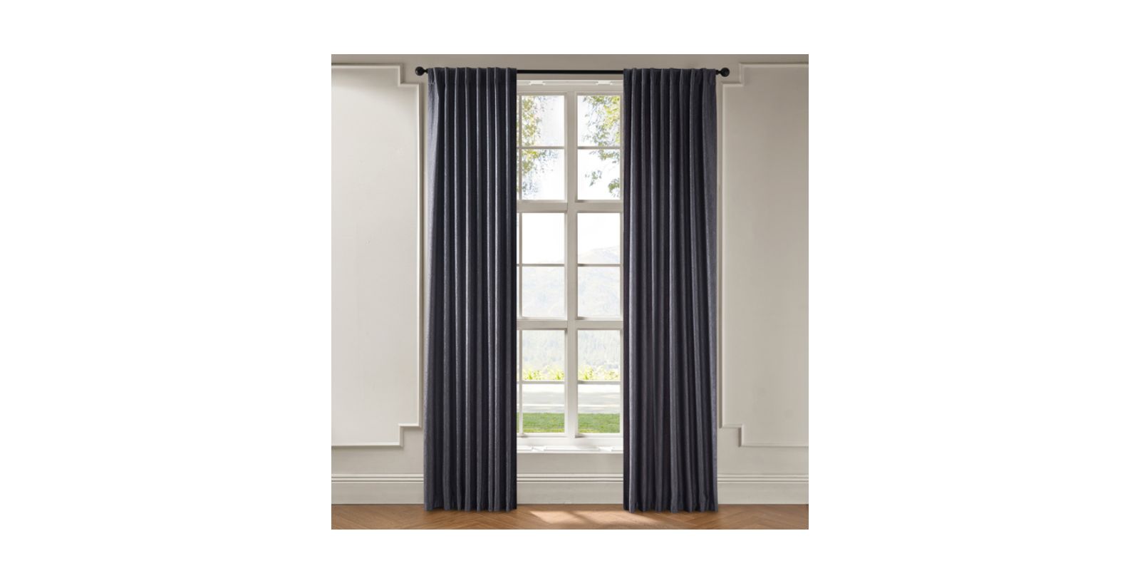 Штора Z Gallerie Anson Textured Curtain