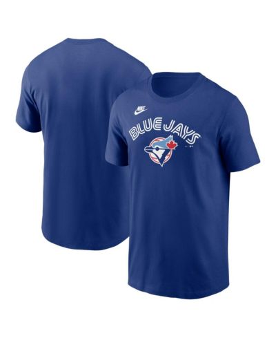 Nike Men's Royal Toronto Blue Jays Cooperstown Wordmark T-Shirt
