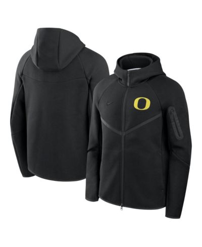 Мужское худи Nike Black Oregon Ducks Tech Fleece Full-Zip Wind Runner