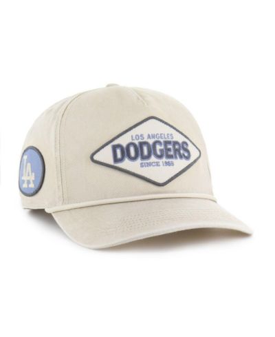 Кепка '47 Brand Men's Khaki Los Angeles Dodgers Cairn Hitch Adjustable