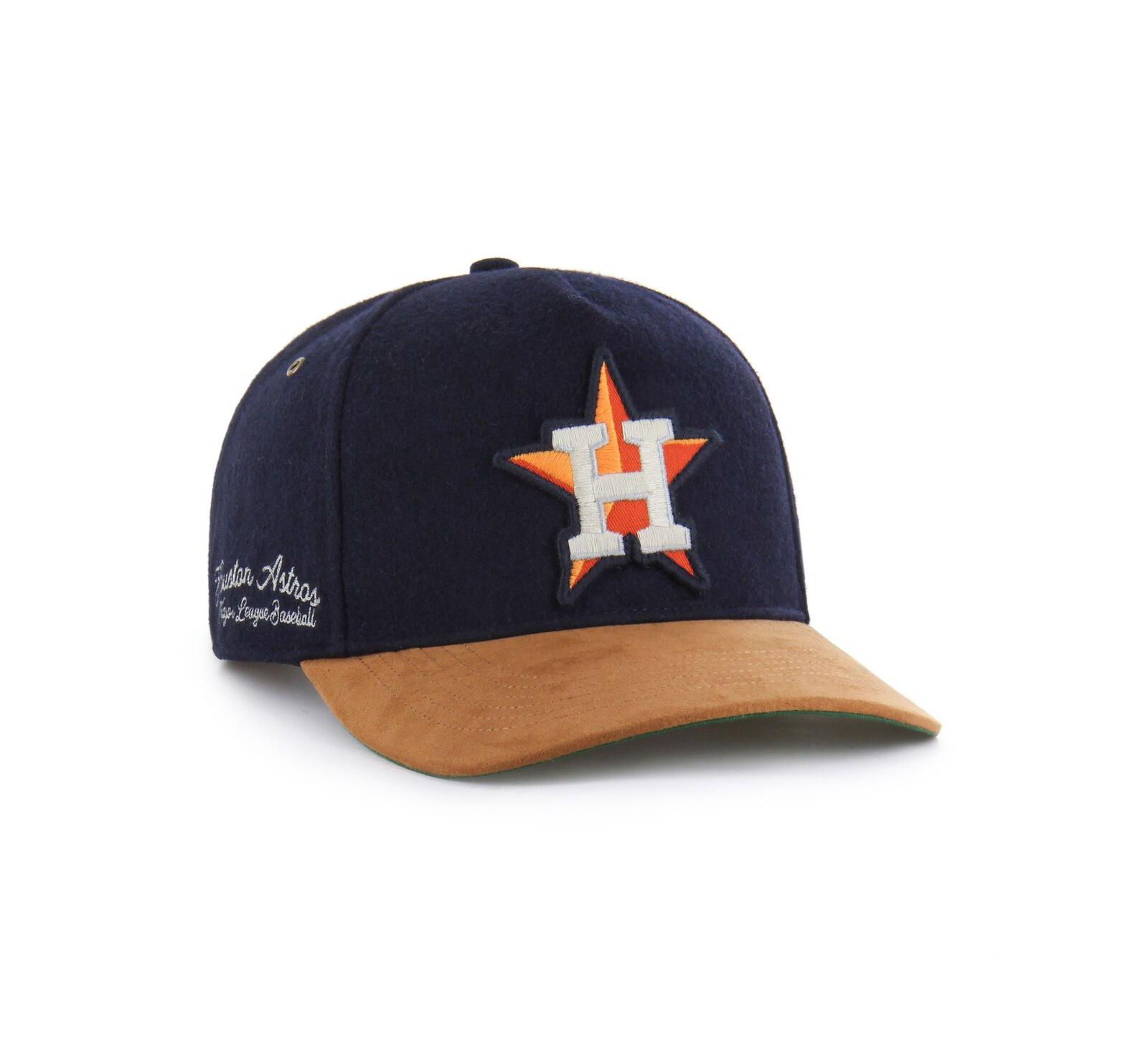 '47 Brand Men's Navy Houston Astros Gold Age Hitch Adjustable Hat
