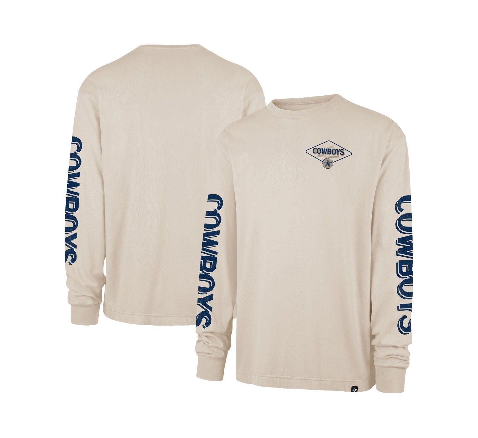 '47 Brand Men's Tan Dallas Cowboys Cairn Ravine Foundation Long Sleeve T-Shirt