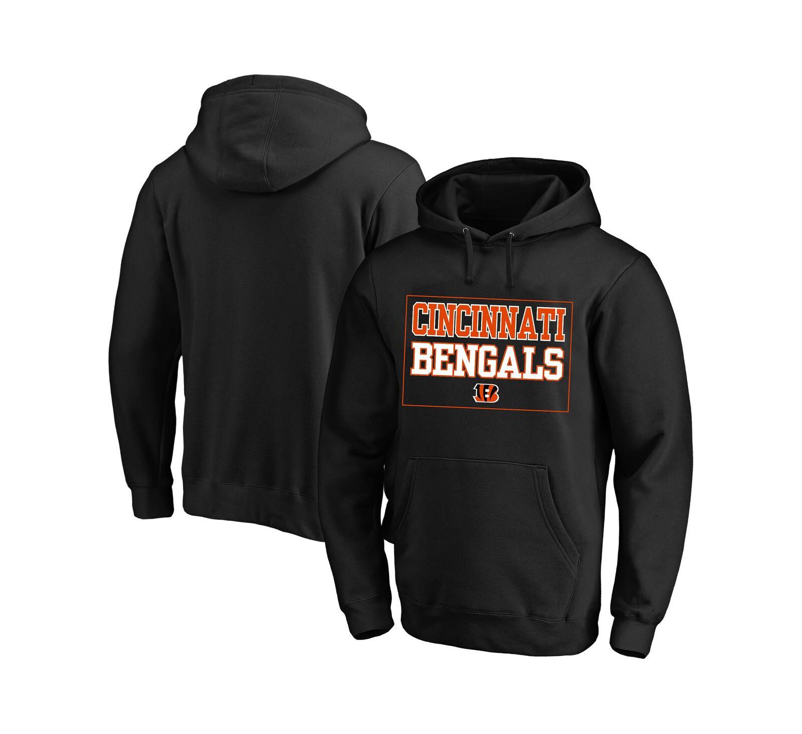 Мужское флисовое худи Fanatics Cincinnati Bengals Big & Tall Black