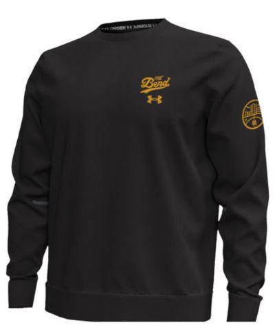 Мужское свитшот Under Armour Black Notre Dame Fighting Irish The Bend Unstoppable