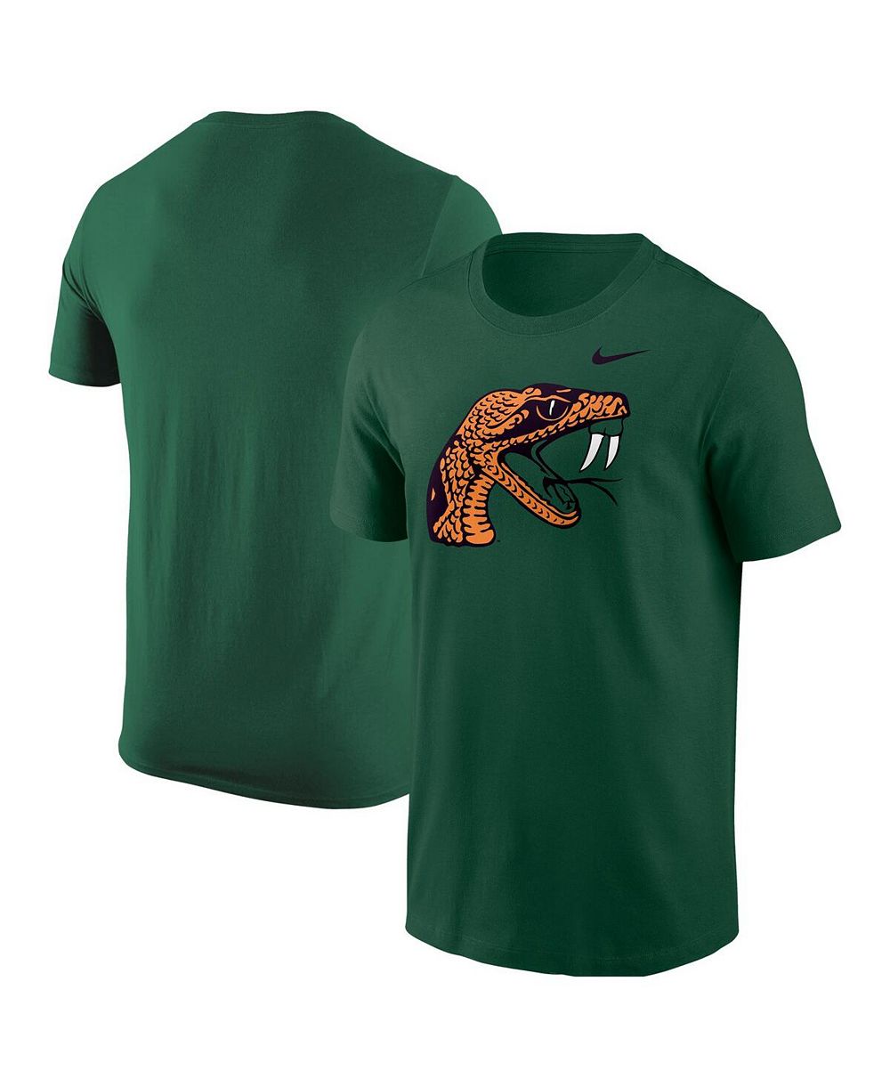 Мужская футболка Nike Green Florida A M Rattlers Primary Logo