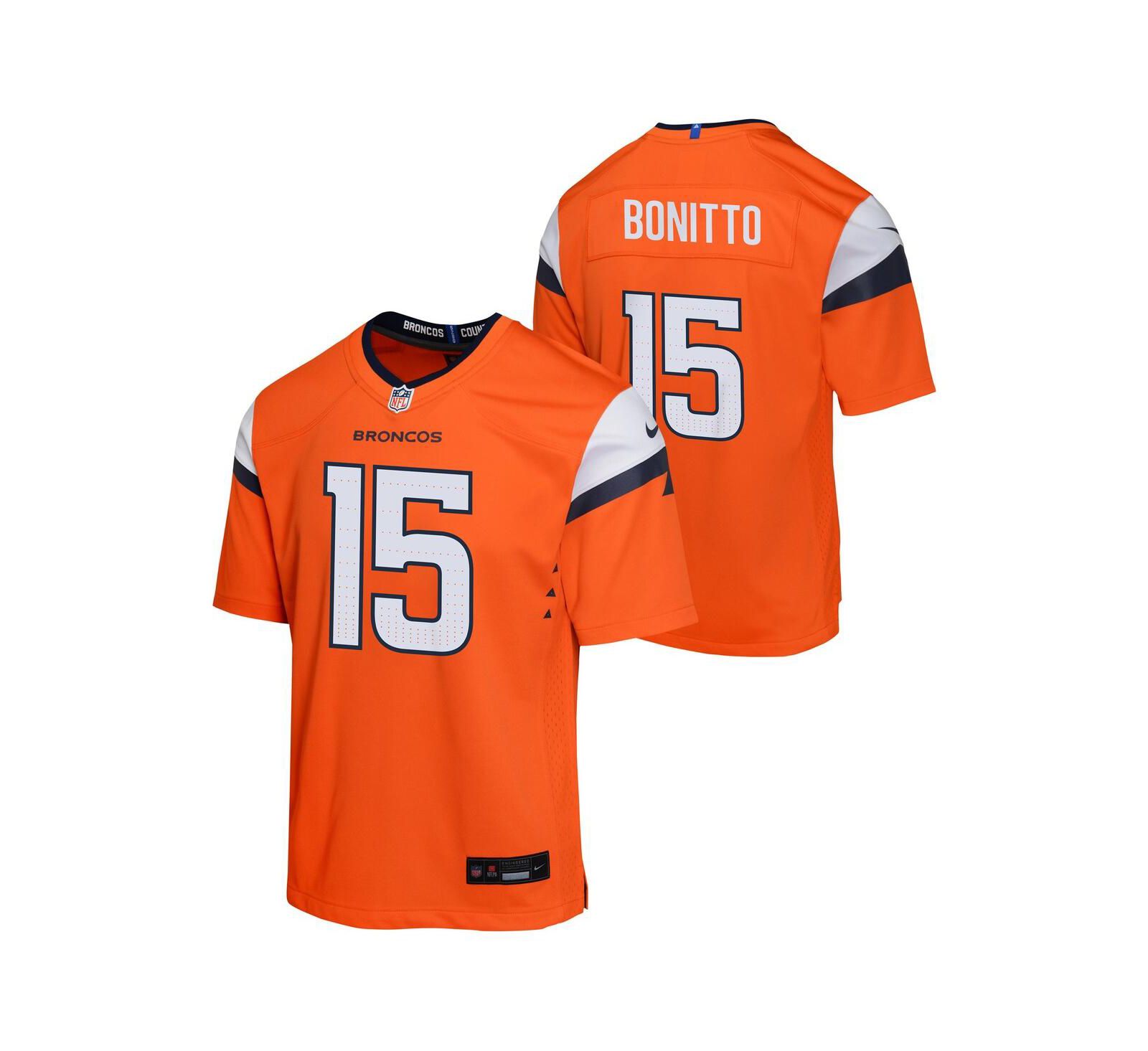 Детская джерси Nike Orange Denver Broncos Alternate Game