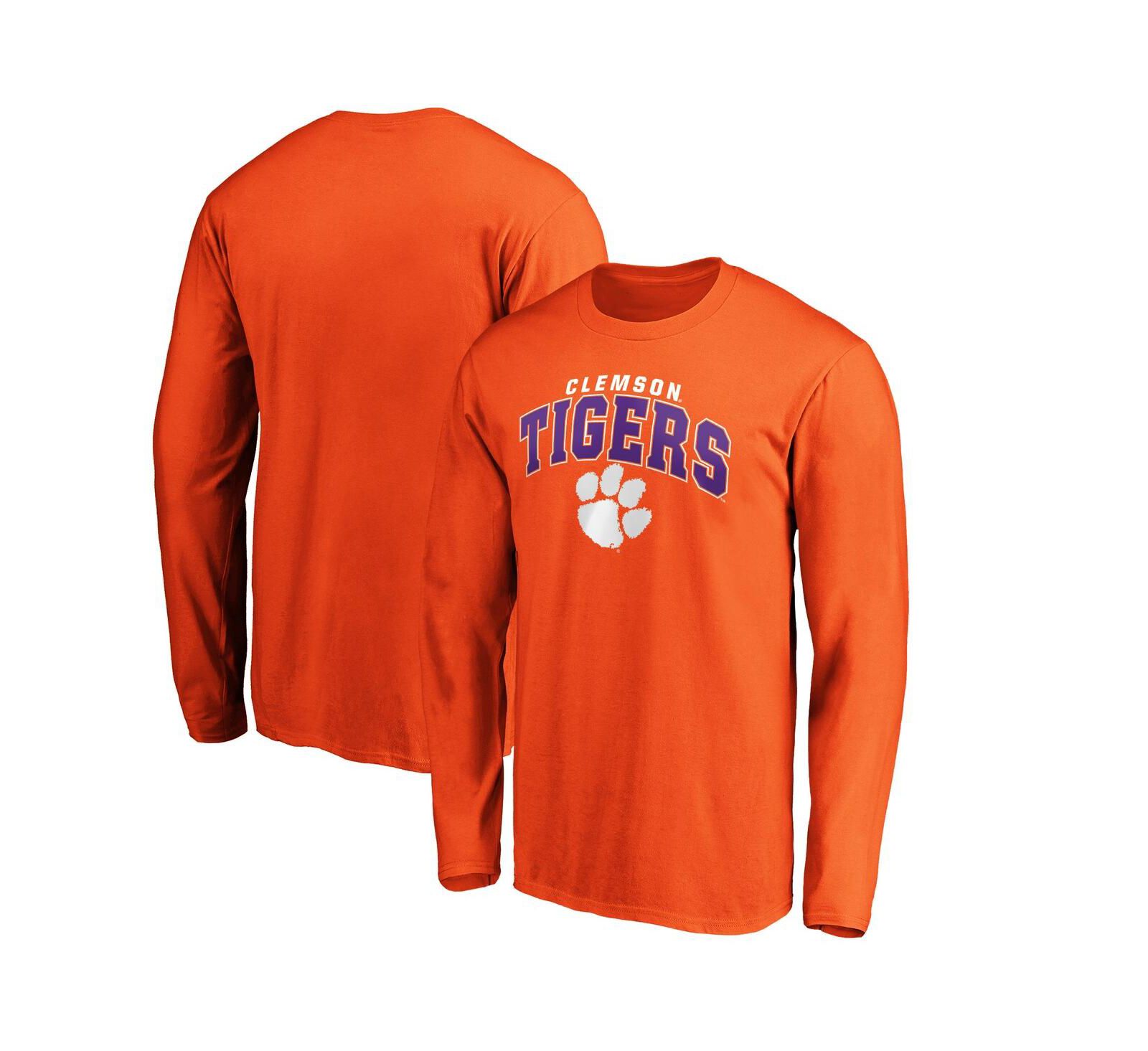 Fanatics Мужская футболка Clemson Tigers Long Sleeve