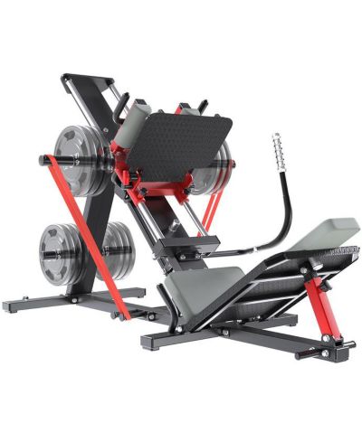 AECOJOY Hack Squat Leg Press Machine, 2 in 1 Adjustable Leg Exercise Workout Machine