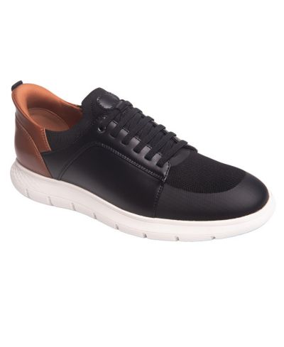 Black napa leather