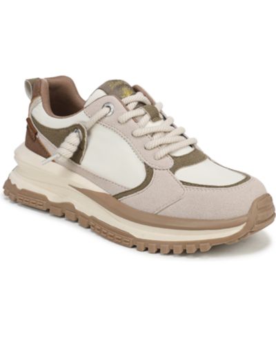 Olive Seed Nylon/Faux Suede