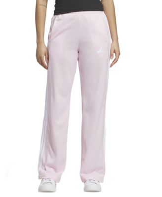 adidas женские брюки с высокой талией и широкими штанинами 3 Stripe Snap Pant