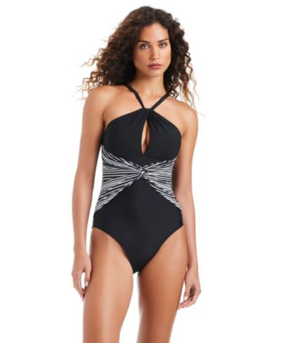 Слитный купальник Beyond Control Women's Halter Neck One-Piece