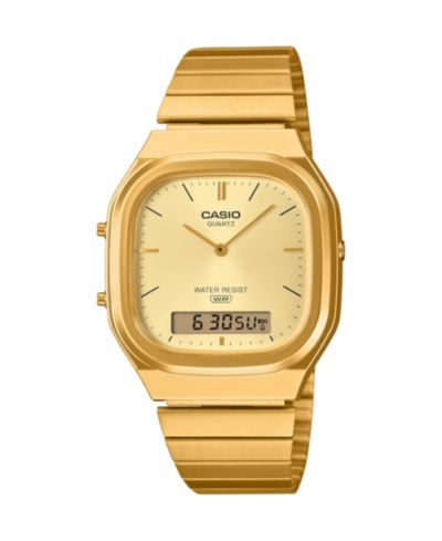 Часы Casio Men's Japanese Quartz Gold-Tone Stainless Steel 35.8mm