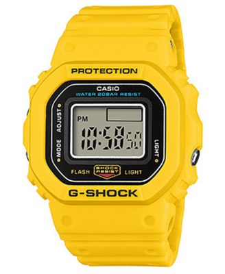 Мужские часы G-Shock Japanese Quartz Yellow Resin 20mm