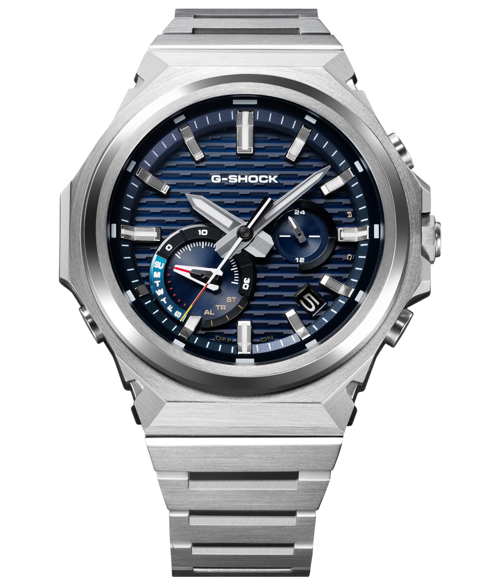 Мужские часы G-Shock из нержавеющей стали 44.2mm