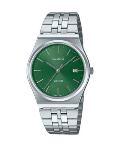 Casio Мужские часы из нержавеющей стали, 35mm, японский кварц