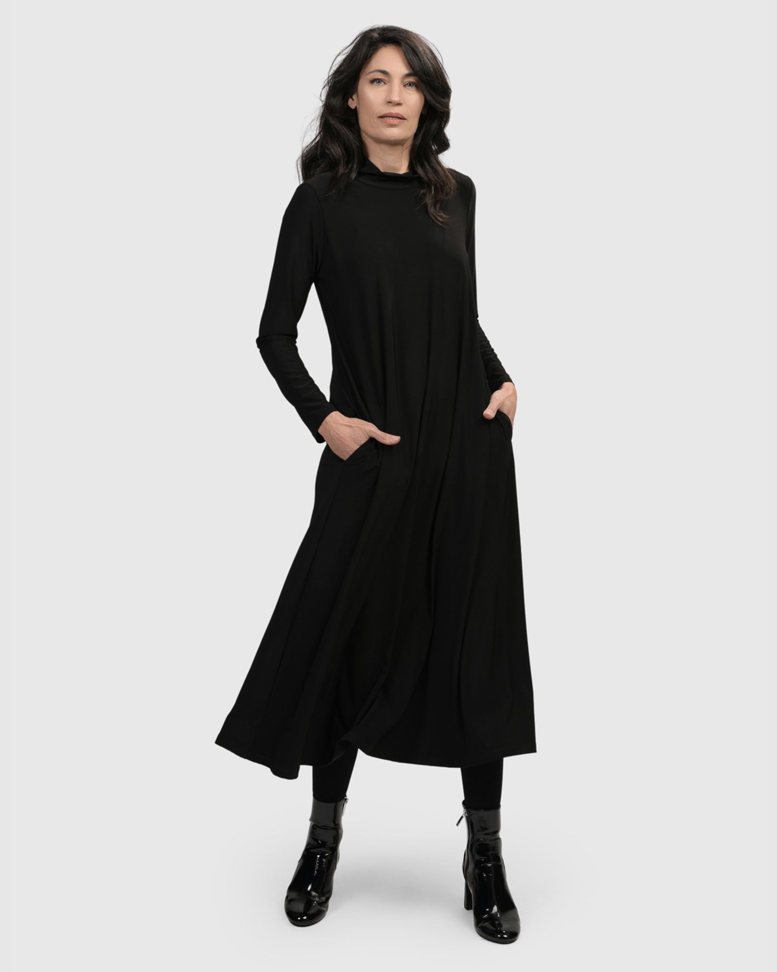 Alembika Women's Essential A Line Dress
