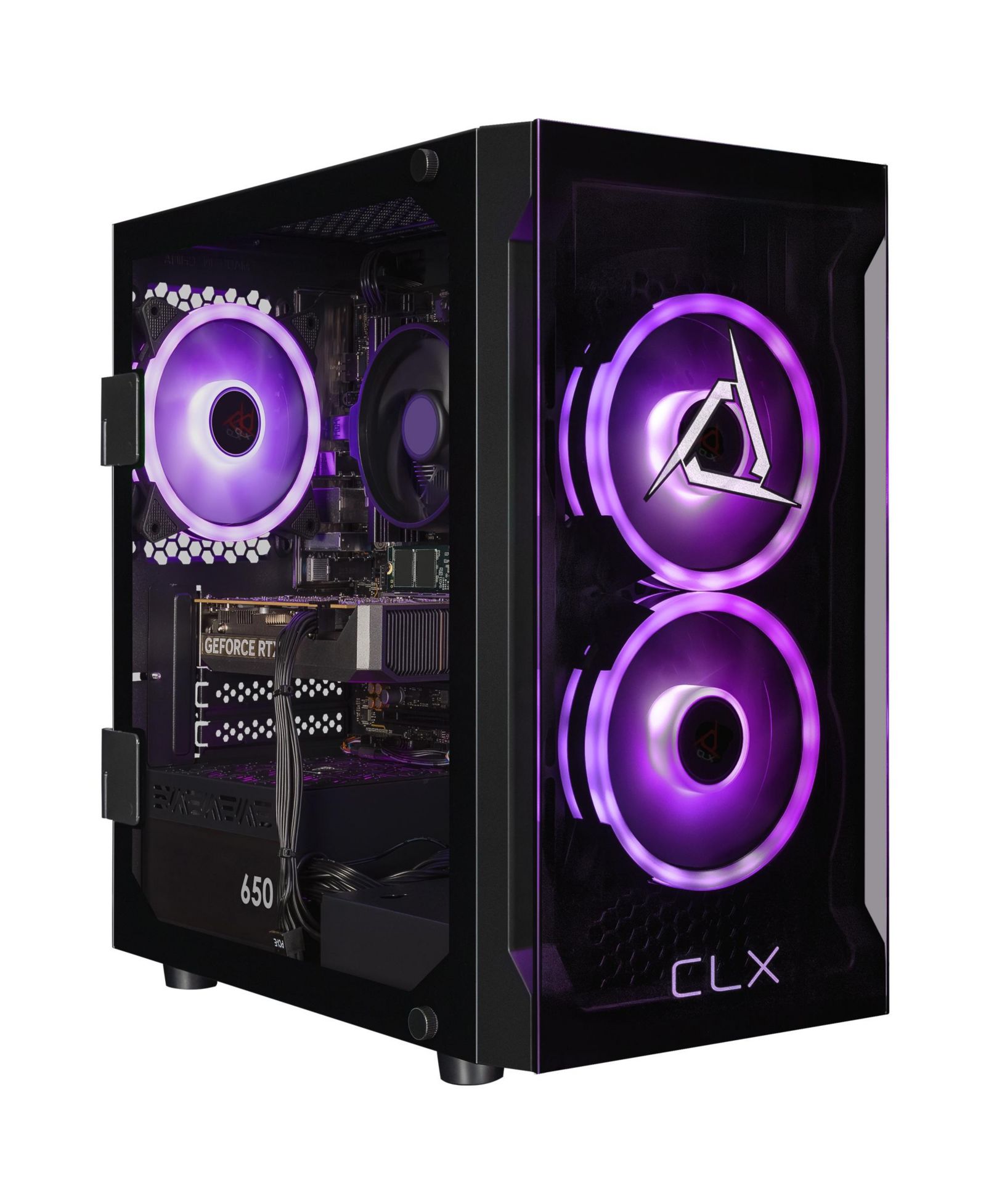 CLX игровой ПК CLX Set: AMD Ryzen 7 8700F 4.1GHz, 16GB DDR5, GeForce RTX 5060 8GB GDDR7, 1TB SSD, Wi-Fi, Windows 11 Home 64-bit