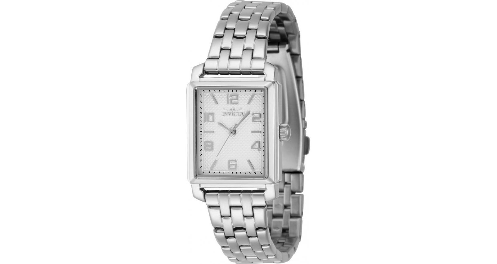 Invicta Women's 46662 Vintage Quartz 3 Hand Silver Dial Watch