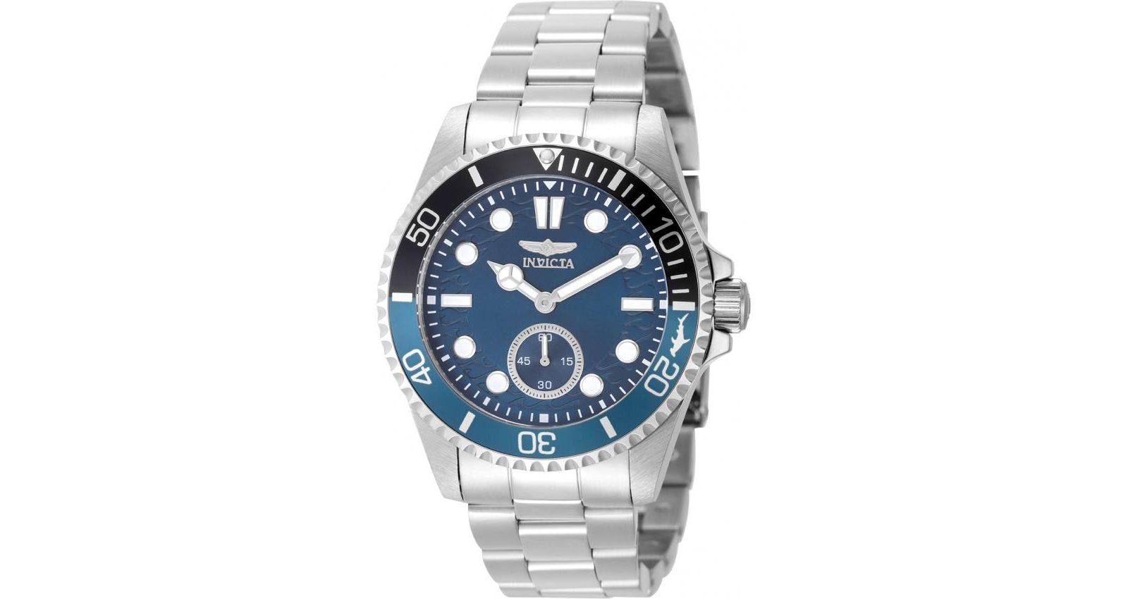 Invicta Мужские часы Pro Diver Quartz VD78 с синим циферблатом