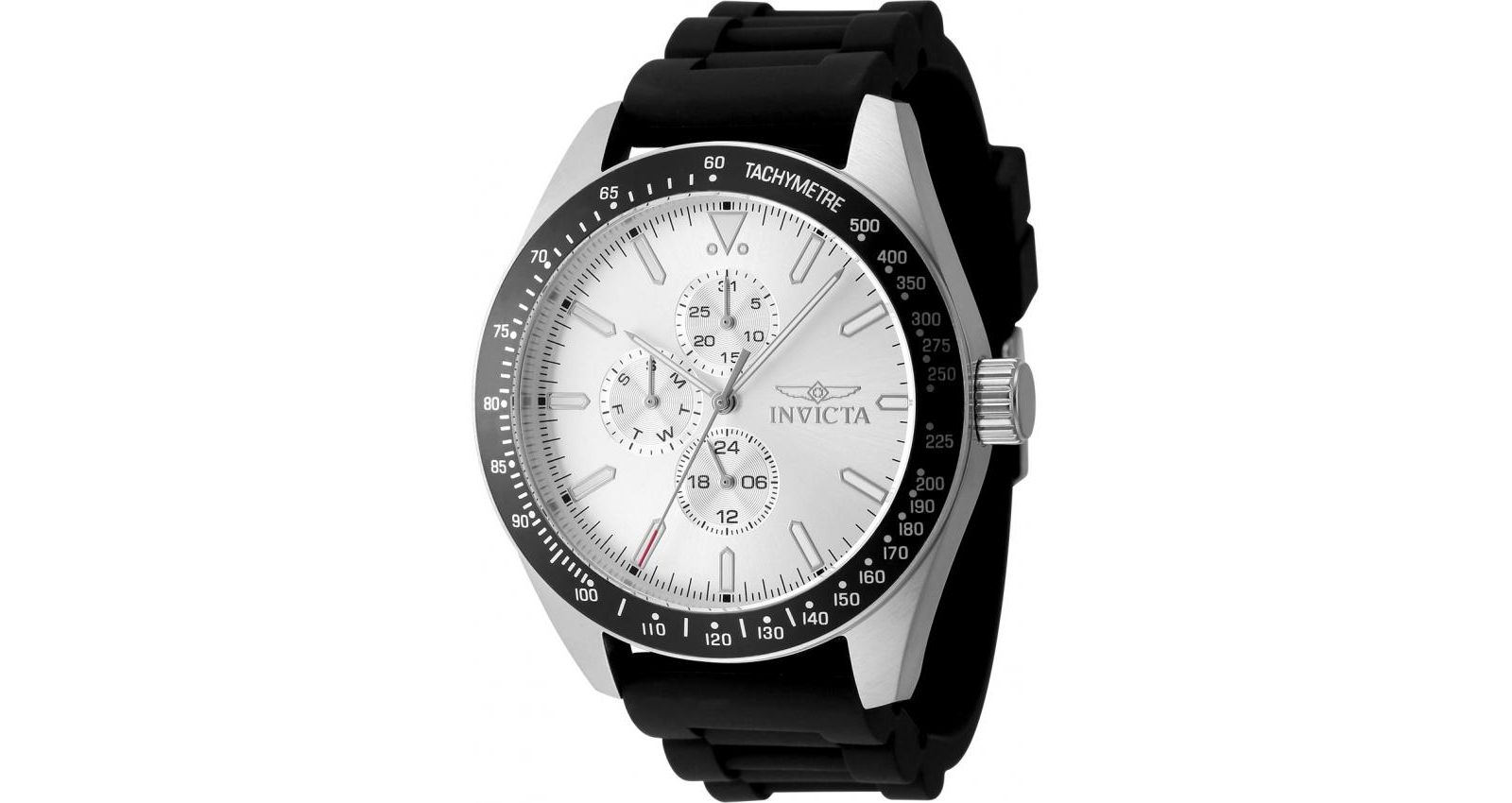 Часы Invicta Men's 48855 Aviator Quartz VH67 Silver Dial