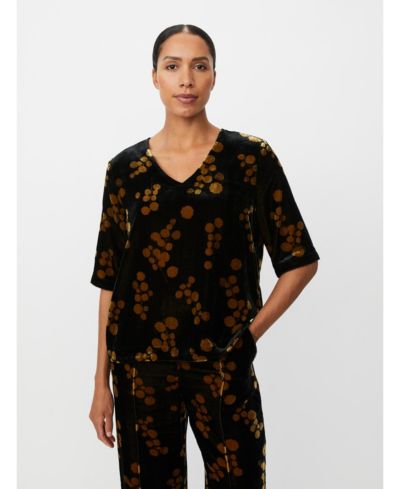 Женская блузка Masai Copenhagen Estela V-Neck с коротким рукавом