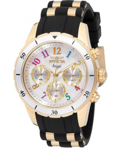 Invicta Women's 49803 Angel Quartz VD54 White Dial Watch