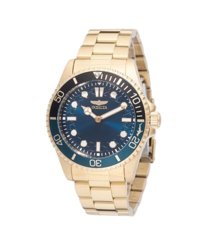 Invicta Men's 49707 Pro Diver Quartz PC20S Blue Dial Watch