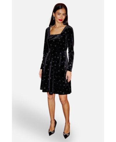 Yumi Women's Starburst Skater Dress