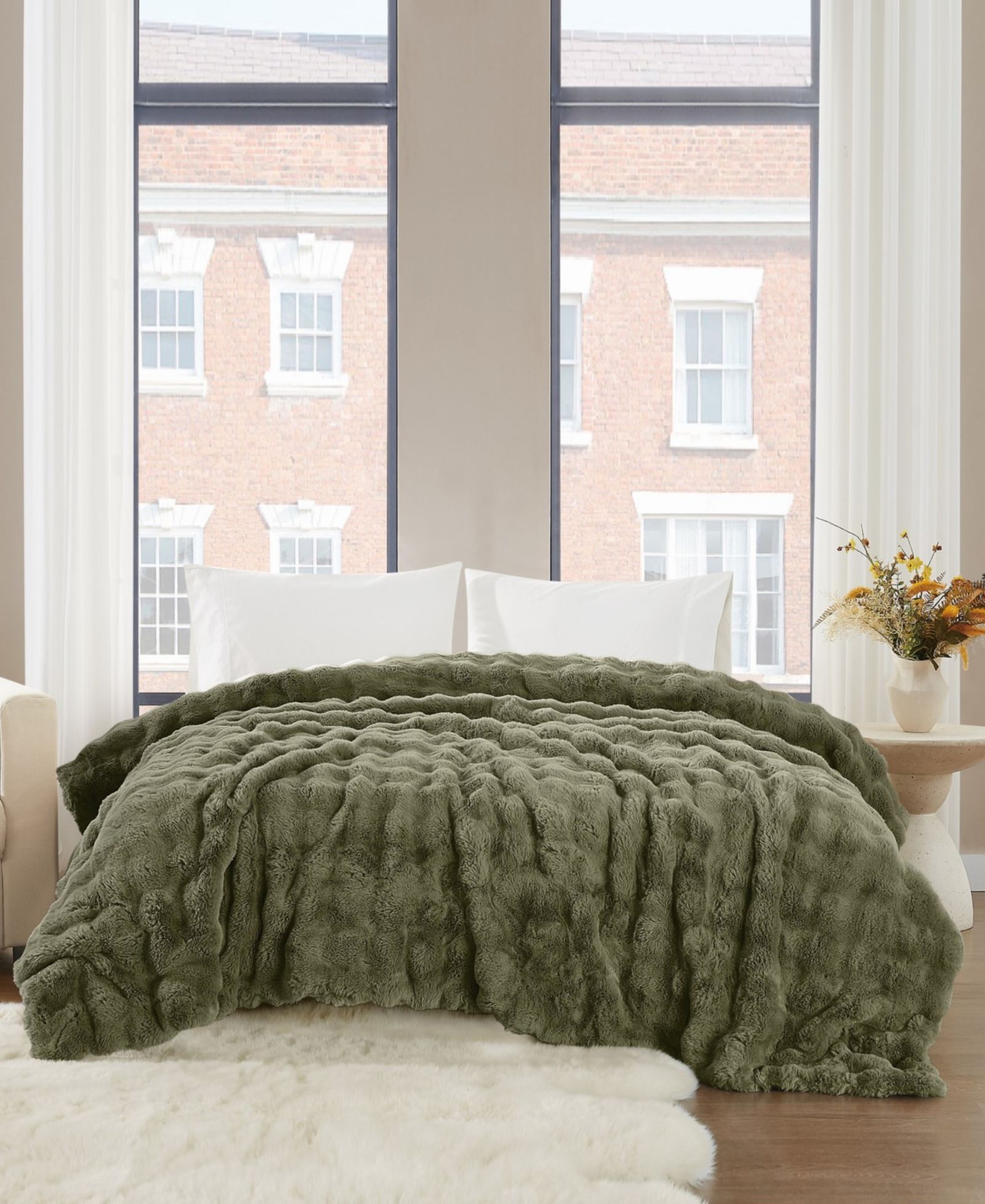 Brooklyn Loom Bubble Bed плед, King