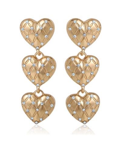 Серьги Juicy Couture Triple Heart Drop