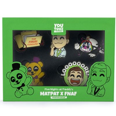 Youtooz MatPat X FNAF Набор коллекционных эмалевых значков x 5 Five Nights at Freddy's