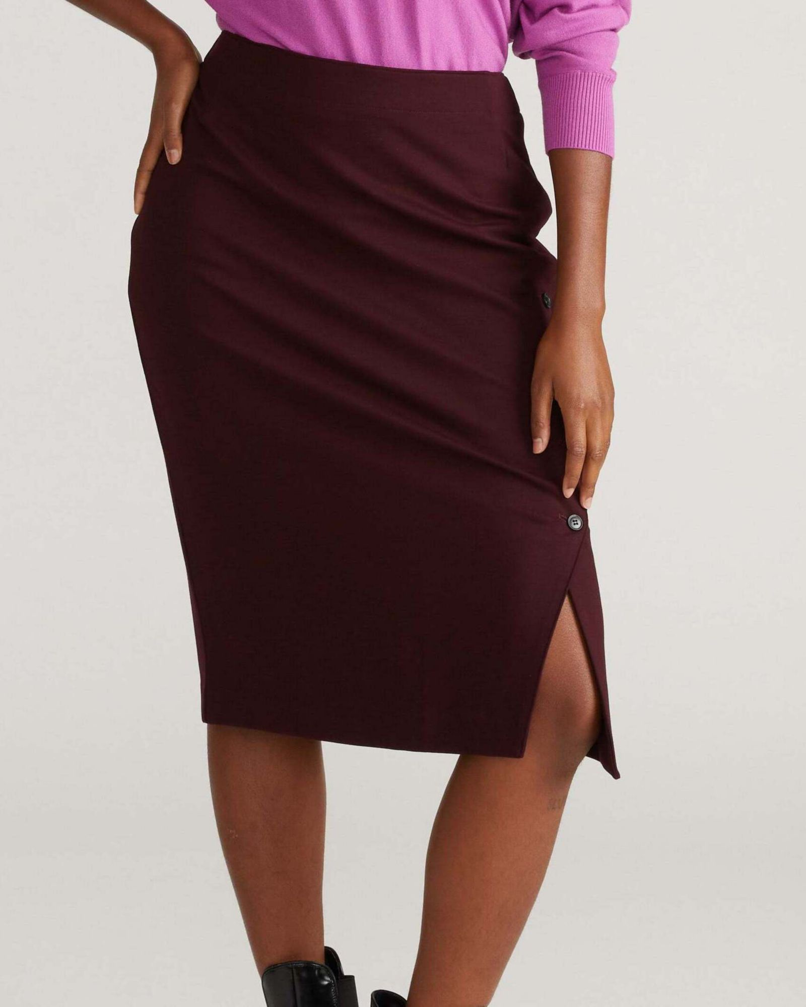 Universal Standard Plus Size Anya Ponte Skirt
