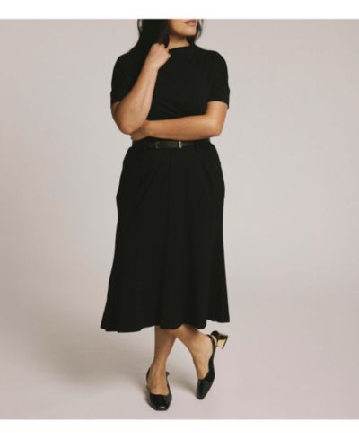 Universal Standard Plus Size Carla Ponte Skirt