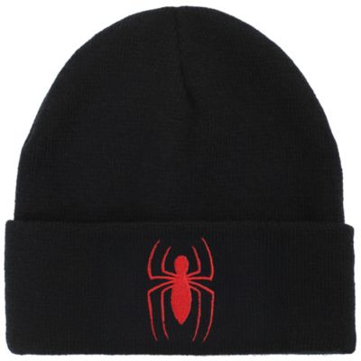Spider-Man Мужская шапка бини с вышивкой логотипа Spiderman из акрила