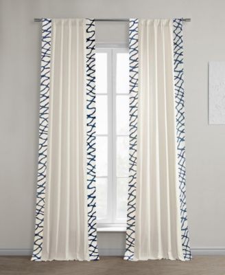 Хлопковая штора Half Price Drapes Ellis Bordered