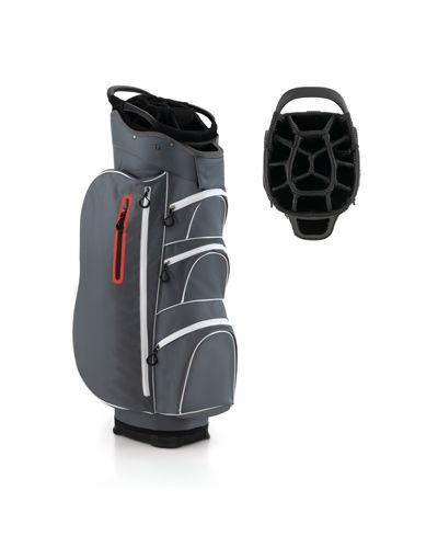 SKONYON сумка для гольфа 9.5 Inch, легкая, с 15 отделениями