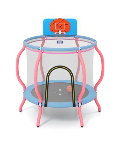 SKONYON Kids Trampoline Indoor & Outdoor Pumpkin Trampoline