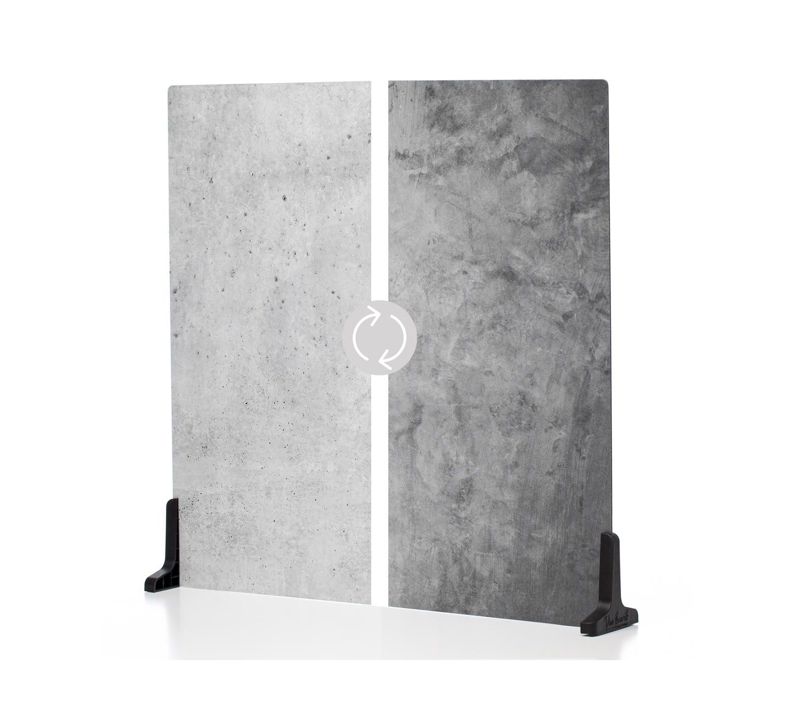 Двусторонняя панель V-FLAT WORLD Duo Board 24x24" Iced Concrete/Midnight Cement